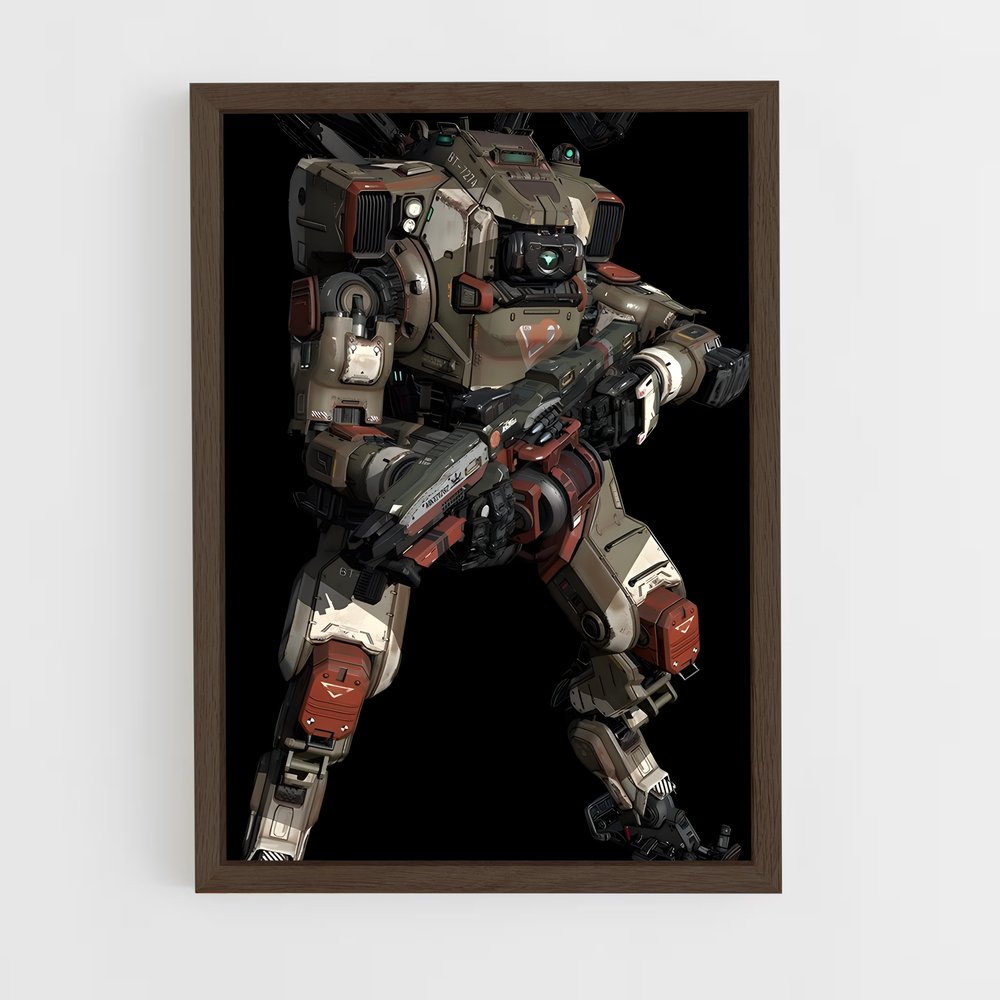 Poster robots futuristes – affiche Titanfall (vue 5)